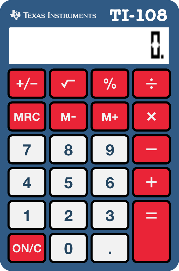 TI 108 Calculator Online